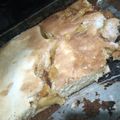 El cooksnap de Cecilia Balzarini cuando hizo Tarta de manzana.