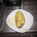 El cooksnap de Yadira Florez cuando hizo Pepinos Rellenos.