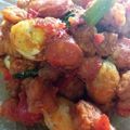 Cooksnap dari Ria Tamara untuk resep Tahu Tempe Telur Puyuh (3TP) Balado