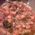 El cooksnap de guerrerovirgi cuando hizo Pollo a la cacciatora (Pollo a la cazadora).