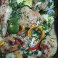 El cooksnap de angelicaonrrubio cuando hizo Pollo al horno verdureado.