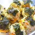 Cooksnap dari Kezia Lesmana untuk resep Jumeokbap (nasi kepal ala korea)