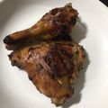 El cooksnap de Amaru Maeda cuando hizo Pollo a la brasa (al horno).