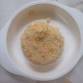 Cooksnap dari Syarafina Marha untuk resep MPASI 1Y+ Nasi Tim Telur Keju