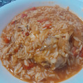 El cooksnap de Luján Aguirre cuando hizo Guisito de arroz con pollo Fácil y rápido.
