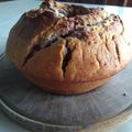 El cooksnap de Flor Martinez cuando hizo Budín marmolado de banana y chocolate🎀.