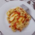 Cooksnap dari Alfa Sylvestris untuk resep Creamy Fusilli with Spicy Mozarella