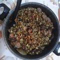 El cooksnap de Sonia Santiago cuando hizo Habas a la catalana.