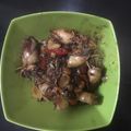 Cooksnap dari christine sandra untuk resep Cumi isi Tahu Telur masak Asam
