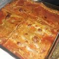 El cooksnap de Tona cuando hizo Lasaña Mixta.