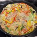 spr's cooksnap of when they made 簡単☆濃厚グリーンカレー（タイカレー）.