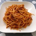 Aranyi Katalin Cooksnap-ja, amikor elkészítette a(z) Bolognai spagetti receptet.
