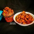 Manisha Sampat's cooksnap of when they made Gunda Keri nu athanu😋.