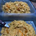 El cooksnap de Milagros Nahir cuando hizo Risotto de hongos y pollo.