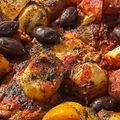 Cooksnap από Ioulia -Juliana. στη συνταγή Πέρκα «φέτα» κοκκινιστή στο φούρνο με πατατούλες και ελιές!!!