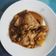 El cooksnap de Pepe López cuando hizo Muslitos de pollo rustidos con vino dulce y pasas.