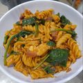 Veronica Tran's cooksnap of when they made Pasta Pesto Chicken.