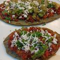 El cooksnap de Oli Gutierrez cuando hizo Huarache de nopal.