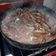 El cooksnap de Fabio Vizzini cuando hizo Chorizos a la pomarola en disco de arado.