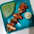 Anju Madan का कुकस्नैप जब उन्होंने पनीर टिक्का (Paneer Tikka recipe in hindi) बनाया था।