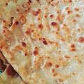 Amna Faisal's cooksnap of when they made 3 spice aloo paratha.
