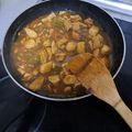 El cooksnap de aina sanchez cuando hizo Pollo con almendras al estilo chino.