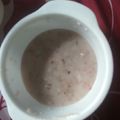Cooksnap dari Nina Nurita untuk resep Menu tunggal pure beras merah MPASI