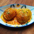 Cooksnap dari dapur ade untuk resep 125. Hasselback Potatoes