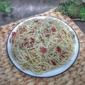 Cooksnap dari Rence untuk resep Spaghetti Aglio Olio with Parmesan (Kids Fave)