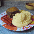 El cooksnap de voyagercam cuando hizo Carne rellena con zanahorias al caramelo.