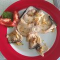 El cooksnap de moni cuando hizo Tintorera a la plancha.