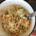 El cooksnap de Kikue Shima cuando hizo Ensalada de repollo coleslaw.