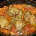 El cooksnap de Rocio Cerrato Mansilla cuando hizo Muslitos de pollo al horno con verdura.