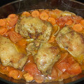 El cooksnap de Rocio Cerrato Mansilla cuando hizo Muslitos de pollo al horno con verdura.
