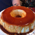 El cooksnap de Guario Reyes Viruet cuando hizo Flan tres leches con queso crema.