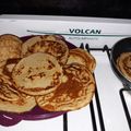 El cooksnap de Ritta Bustamante cuando hizo Panqueques/ tortitas de avena y plátano.