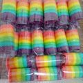 Cooksnap dari Nunuk Indarti untuk resep Mini rainbow roll cake