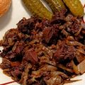 Magyarné Nyírő Kati Cooksnap-ja, amikor elkészítette a(z) Sült, hagymás vér receptet.