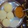 ranjana saxena का कुकस्नैप जब उन्होंने इडली सांबर चटनी (idli sambar chutney recipe in Hindi) बनाया था।