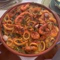 El cooksnap de Cesar M. Spain cuando hizo Zarzuela de pescado y marisco.