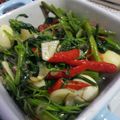 Cooksnap dari Freda Halim untuk resep Kangkung tumis terasi