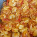 Cooksnap dari Linda Saibi untuk resep Udang Saus Padang