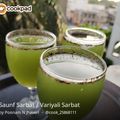Poonam N Jhaveri's cooksnap of when they made Saunf Sarbat / Variyali Sarbat.
