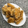 El cooksnap de Anita Heredia cuando hizo Pollo KFC saludable.