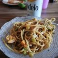 El cooksnap de Angel Ruiz cuando hizo Espagueti chino fácil.