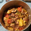El cooksnap de marcookie cuando hizo Muslos de pollo asados con patatas al horno.
