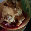 Neha Gupta का कुकस्नैप जब उन्होंने बनाना चाकलेटी आइसक्रीम(banana chocolate ice cream बनाया था।