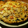 El cooksnap de victoriafl10 cuando hizo Quiche de verduras y queso de cabra.