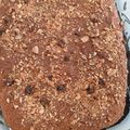 El cooksnap de Gladys Espinoza Banico cuando hizo Queque de plátano / avena con frutos secos.