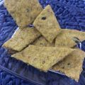 El cooksnap de rem baur cuando hizo Crackers caseros de semillas.